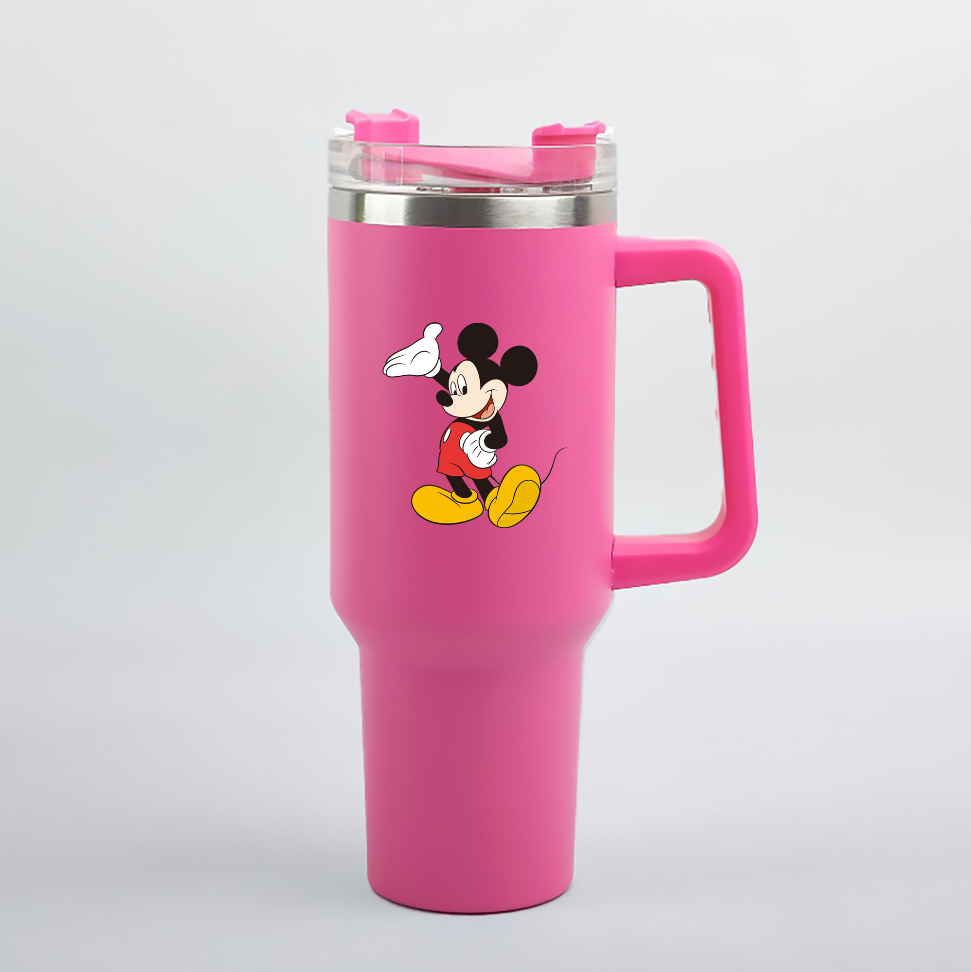 （画像用） ミッキーマウス Mickey Mouse 1200mL車用タンブラー（カラープリント）